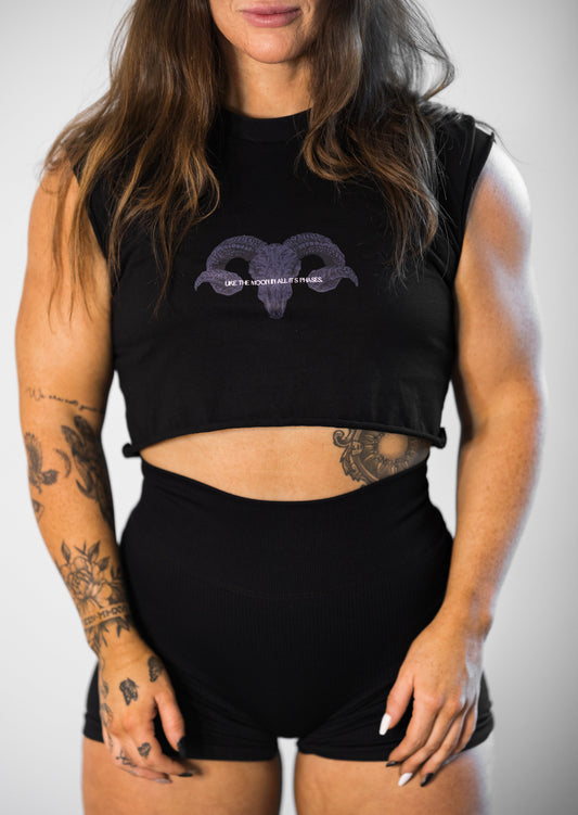 Phases Cropped Tee