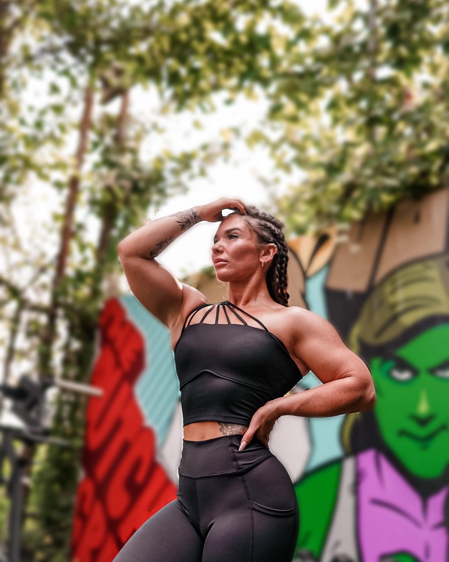Noir Saint Marie Crop Top