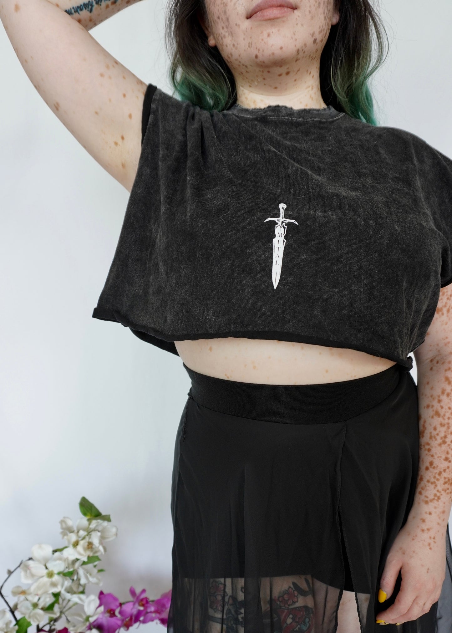 Original Saints Cropped Tee