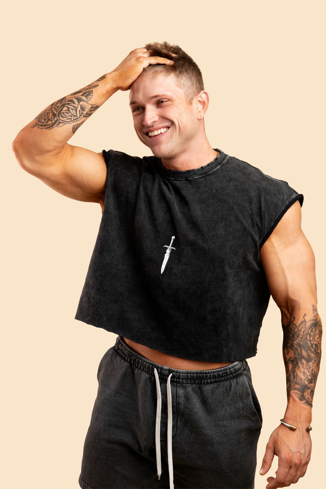 Original Saints Cropped Tee